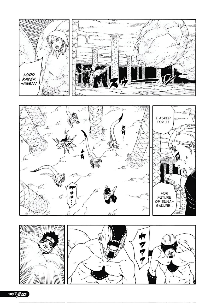 Spoiler Boruto chap 95