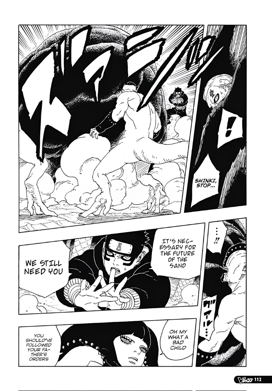Spoiler Boruto chap 95