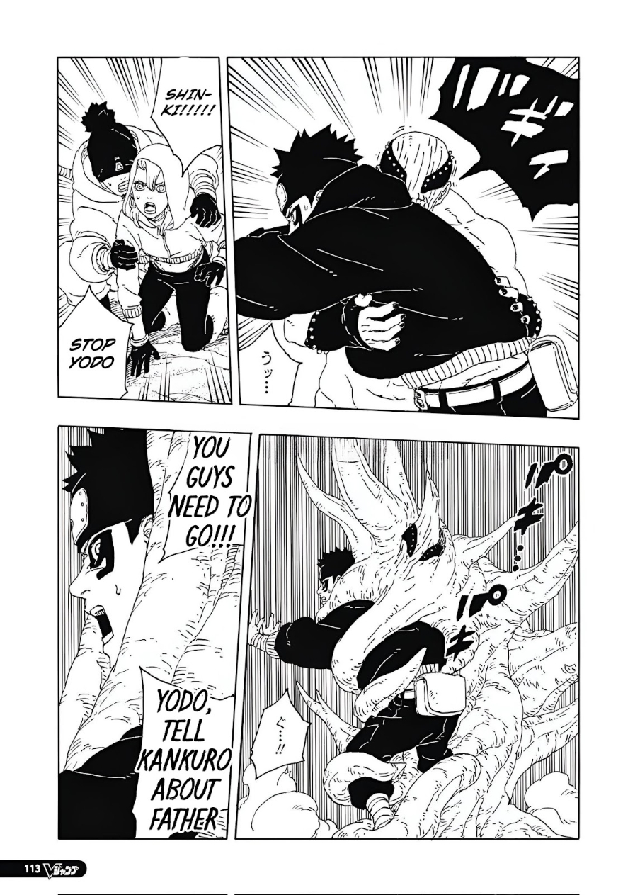 Spoiler Boruto chap 95
