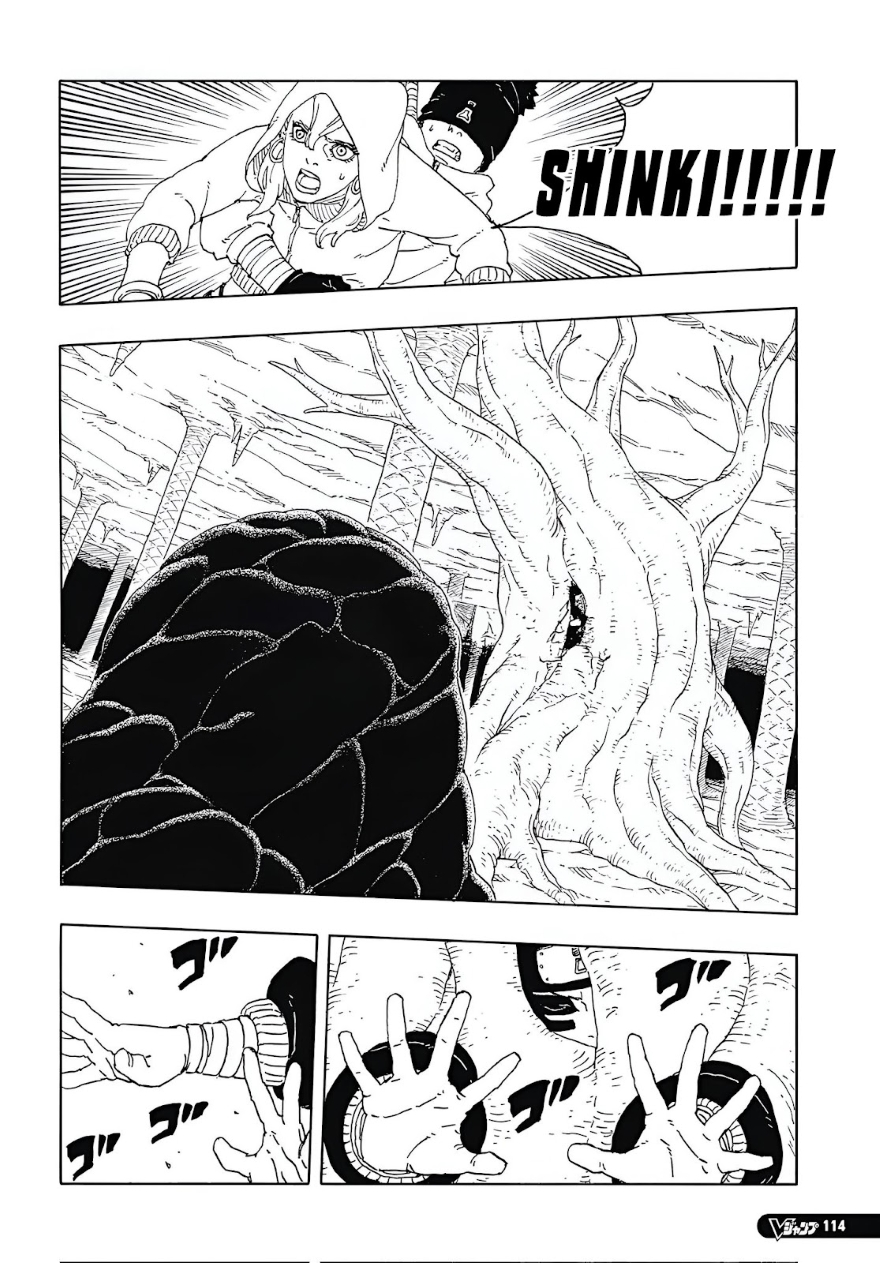 Spoiler Boruto chap 95