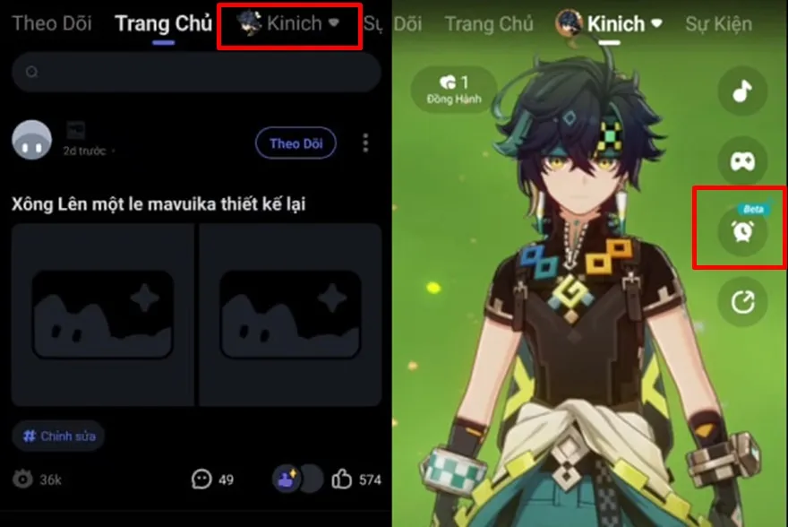 Cách cài báo thức giọng nhân vật Genshin Impact