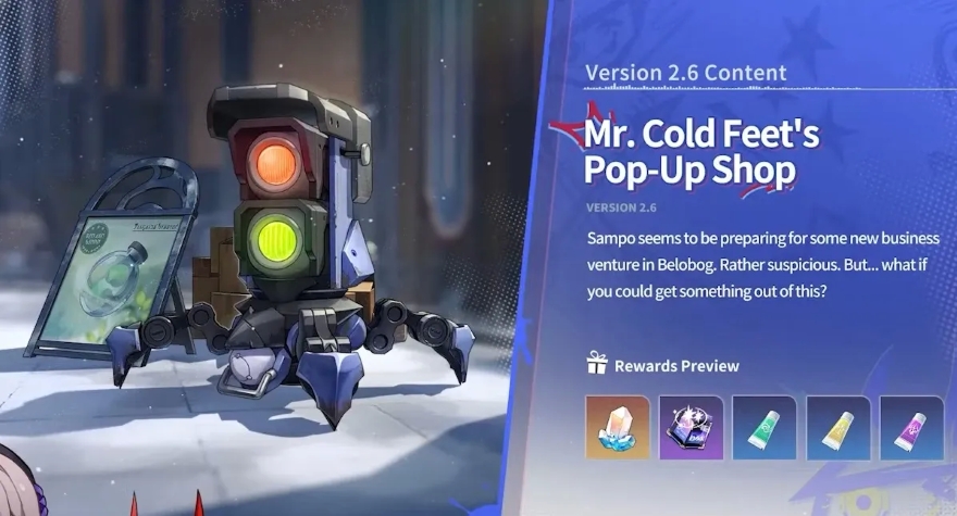 Honkai Star Rail 2.6 các sự kiện và phần thưởng