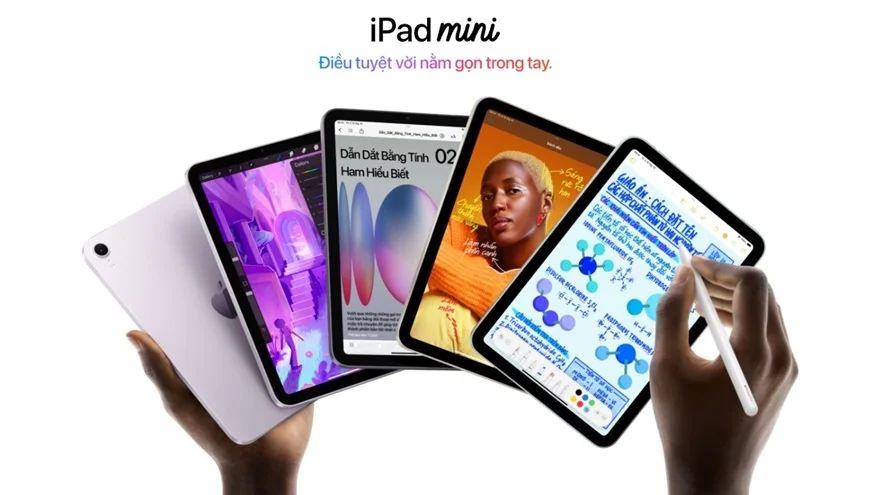 iPad mini 7 mạnh mẽ ngang ngửa iPhone 15 Pro