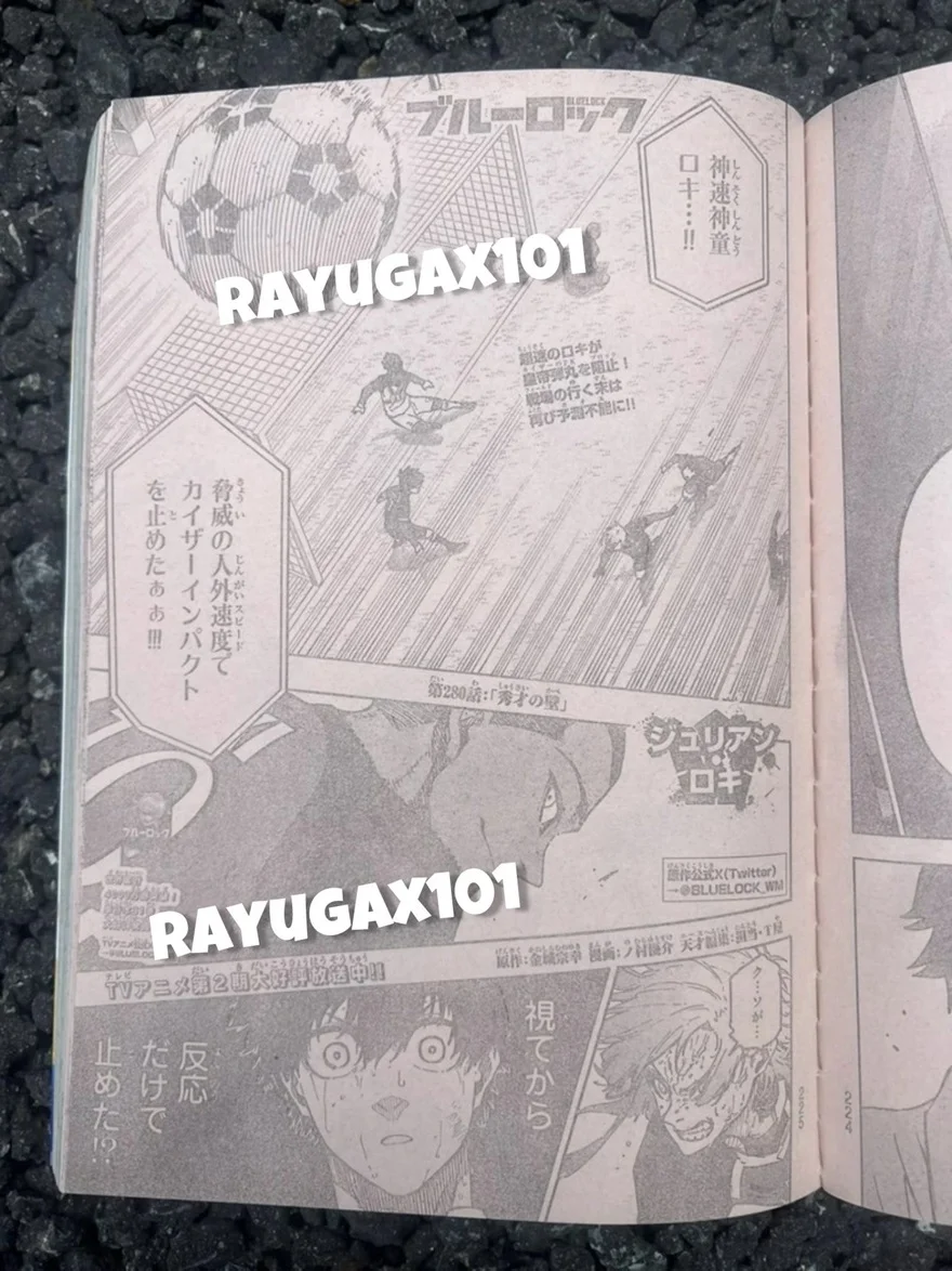 Spoiler Blue Lock chap 280: Giới hạn của thần đồng