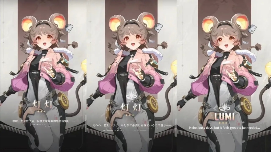 Wuthering Waves 1.4 Rò rỉ bộ kỹ năng của Lumi