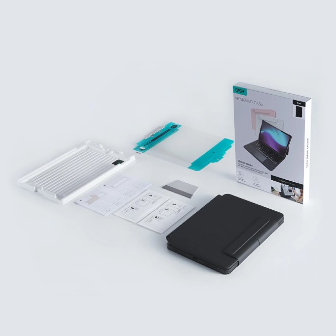 Ốp lưng kèm bàn phím iPad Air 13 inch 2024/Pro 12.9 inch ESR Ascend