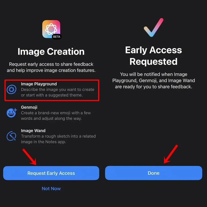 Toàn bộ về Image Playground trên iOS 18.2 Beta