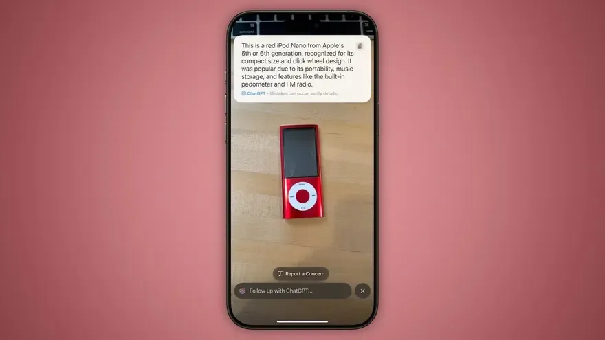Visual Intelligence trên iOS 18.2 Beta là gì