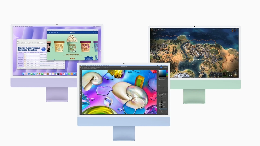 iMac M4 chính thức được Apple ra mắt công chúng