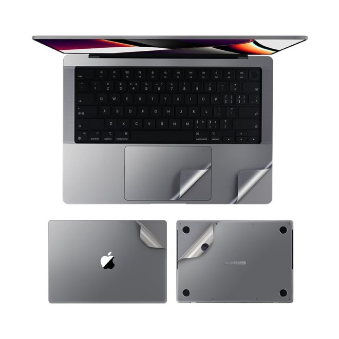 Bộ dán MacBook Pro 14 inch M1/M2/M3 JRC 5 in 1