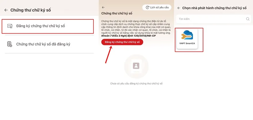 Cách tạo chữ ký số trên VNeID