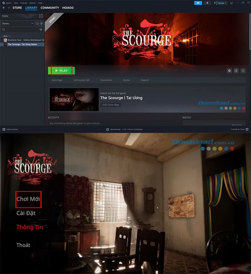 Cách chơi game Tai Ương - The Scourge trên máy tính