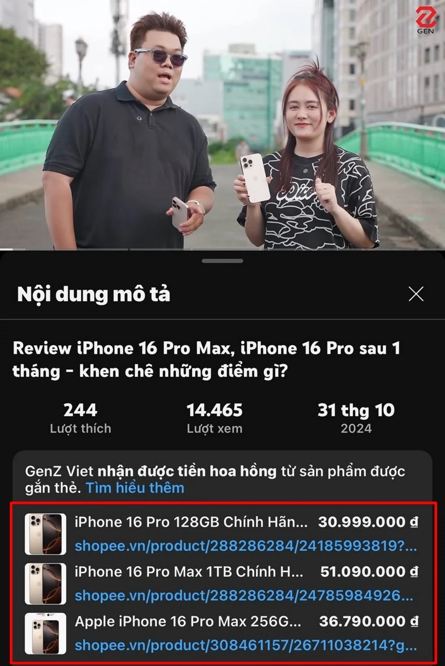 Hướng dẫn sử dụng YouTube Mua Sắm để mua hàng