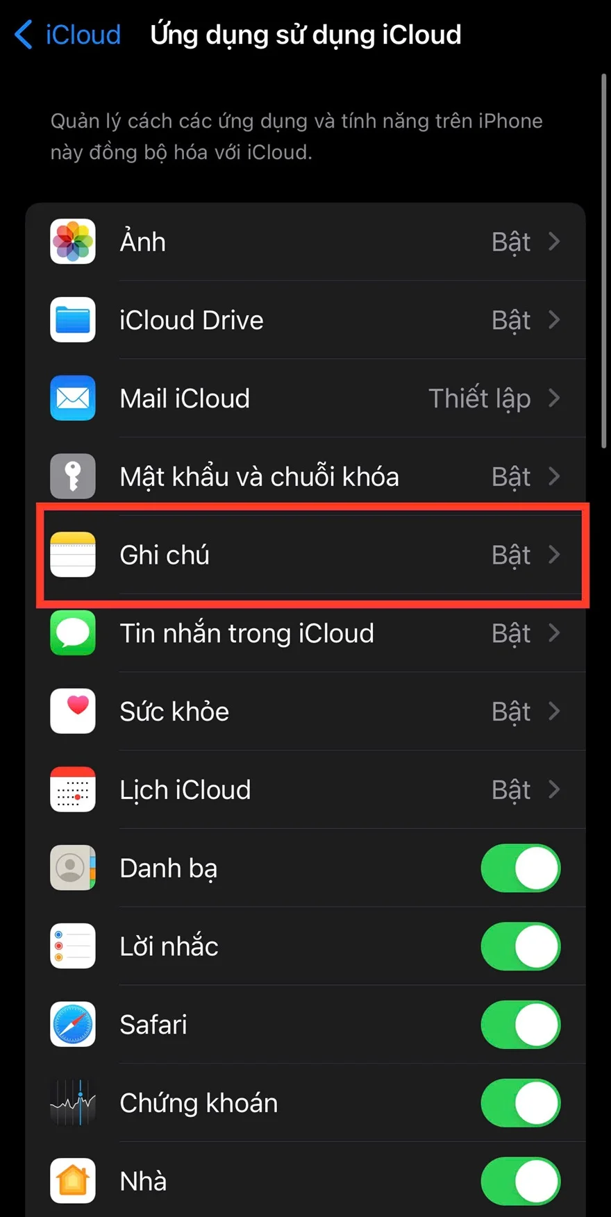 Ghi chú trên iPhone biến mất, phải làm sao?