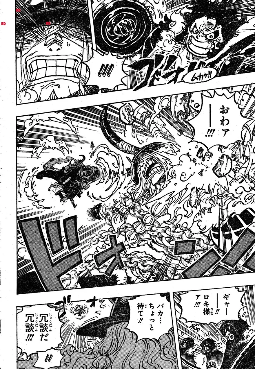 Spoiler One Piece Chap 1131: Loki ở Địa ngục