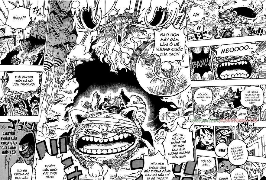 Dự đoán One Piece chap 1132: Cuộc chạm trán căng thẳng
