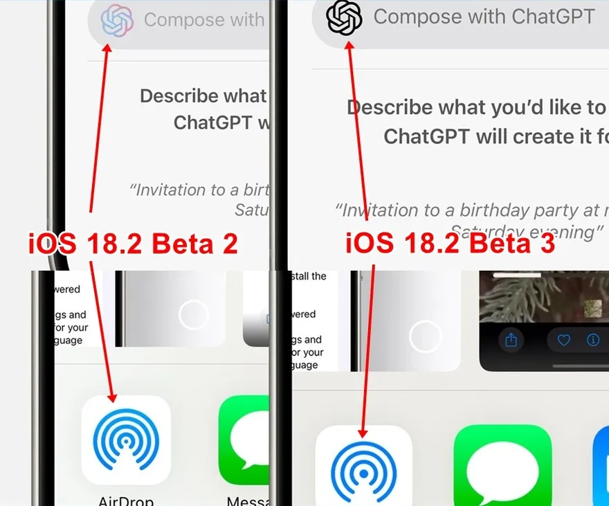 iOS 18.2 Beta 3 帶來的 iPhone 介面新變化