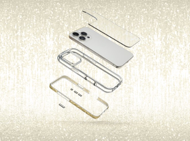 Ốp lưng Magsafe iPhone 16 Pro LAUT Aero Sparkle