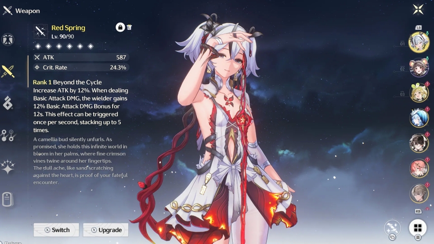 Hướng dẫn build Camellya wuthering waves