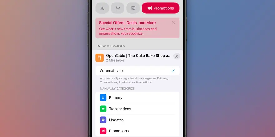 iOS 18.2 mang đến thay đổi chưa từng có cho Apple Mail