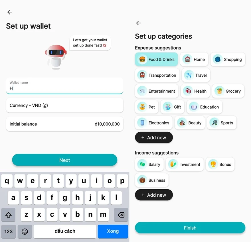 Cách tải và sử dụng trợ lý ảo tài chính Rolly