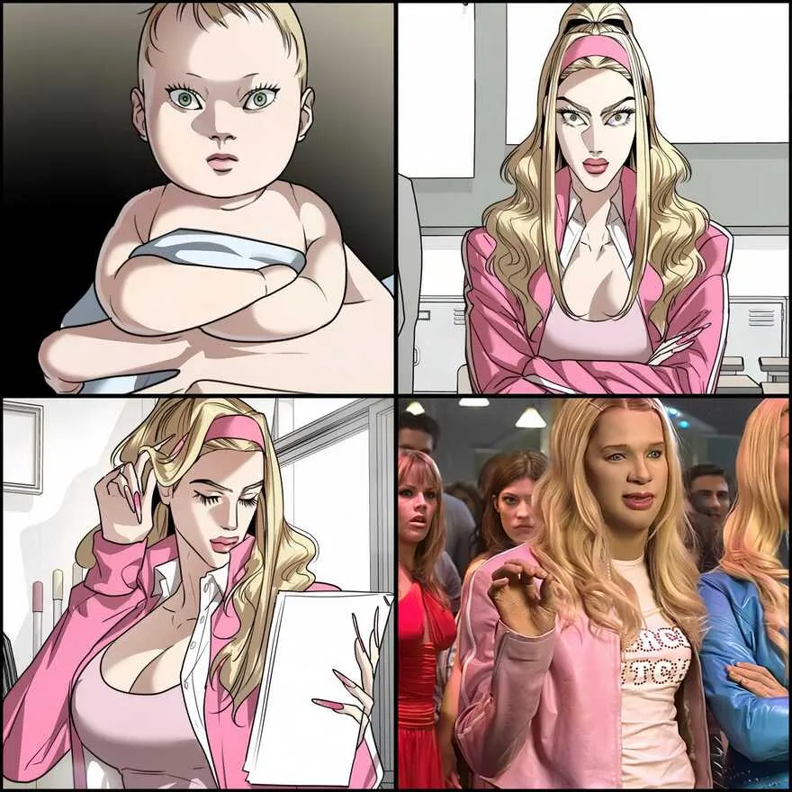 Giải thích nguồn gốc ảnh meme Queen Never Cry