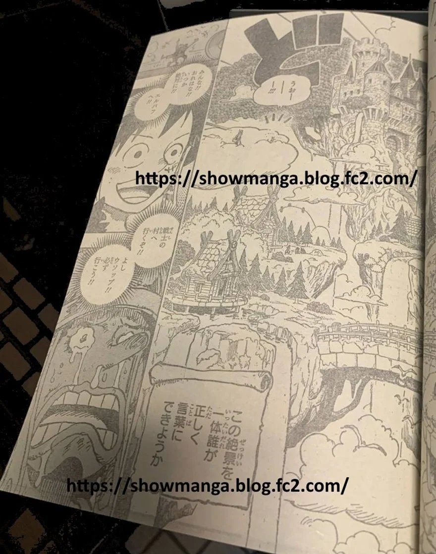 Spoiler One Piece Chap 1132: Khung cảnh ngoạn mục của Elbaph