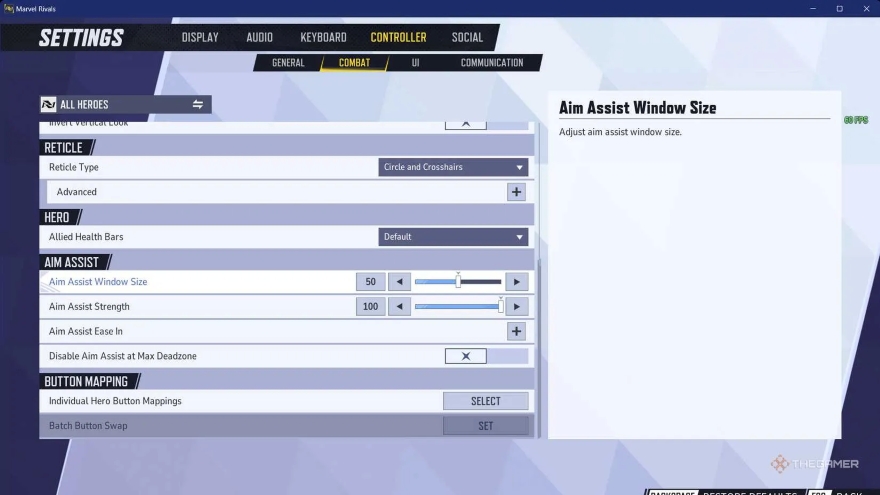 Hướng dẫn cách chỉnh cài đặt tối ưu nhất cho Marvel Rivals