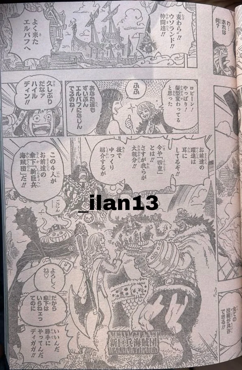 Spoiler One Piece Chap 1133: Xin hãy khen ngợi cháu