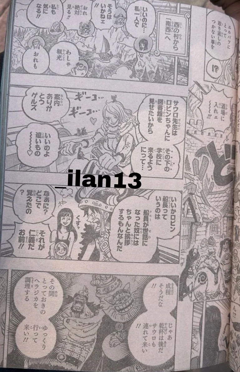 Spoiler One Piece Chap 1133: Xin hãy khen ngợi cháu
