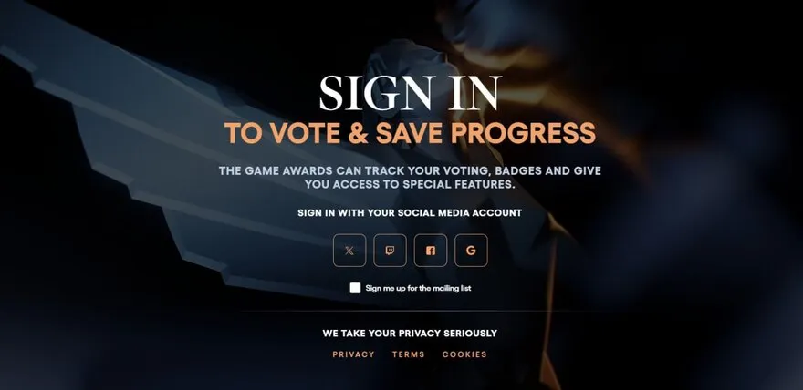 Hướng dẫn bình chọn Genshin Impact tại The Game Awards 2024