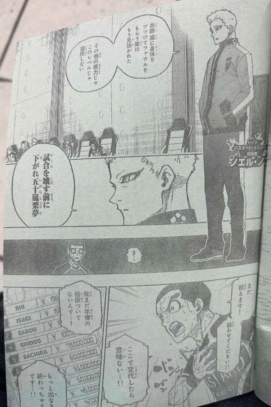 Spoiler Blue Lock chap 287
