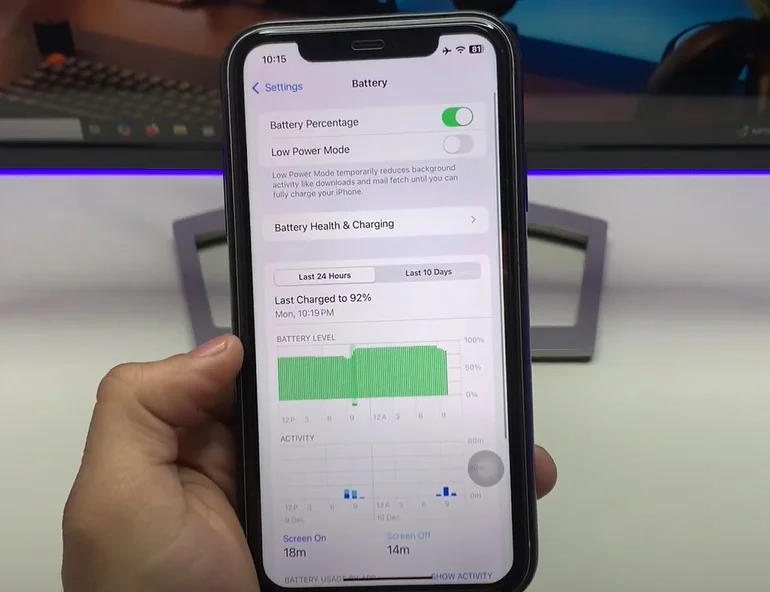 iOS 18.2 RC trên iPhone 11: Đánh giá pin và nhiệt độ