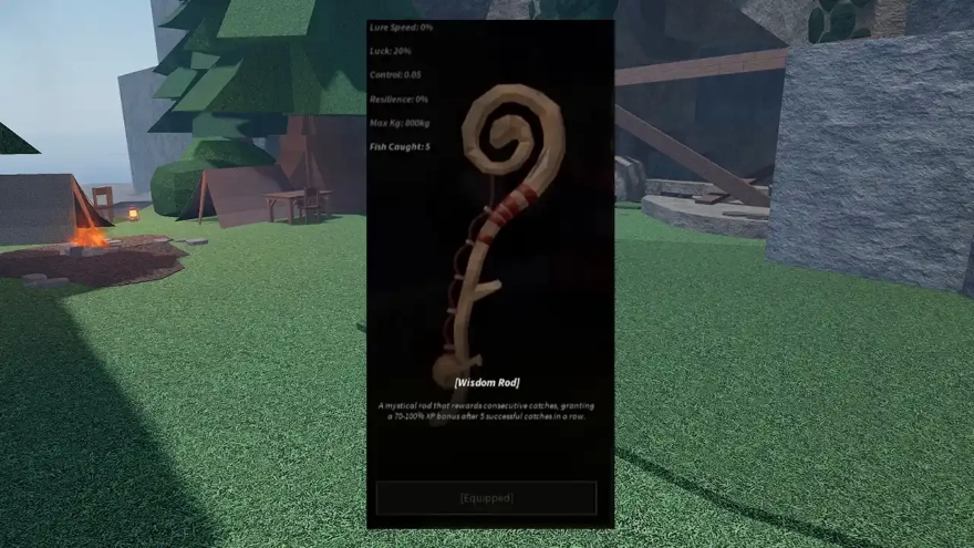 Cách chế tạo Wisdom Rod trong Fisch Roblox