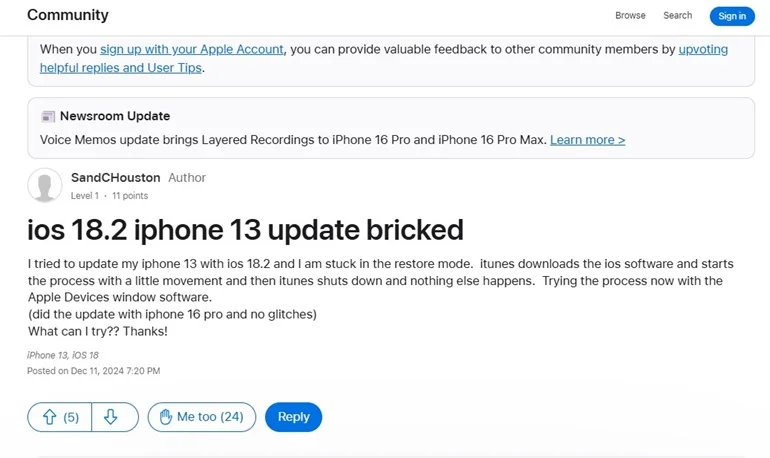 iOS 18.2 biến iPhone 13 thành 