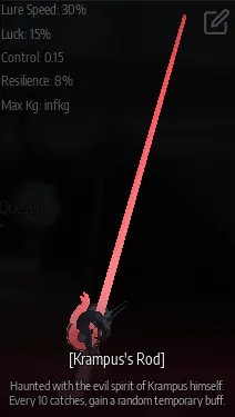 Cách nhận Krampus’s Rod trong Fisch Roblox