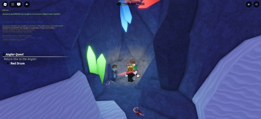 Cách hoàn thành Santa's Quest trong Fisch