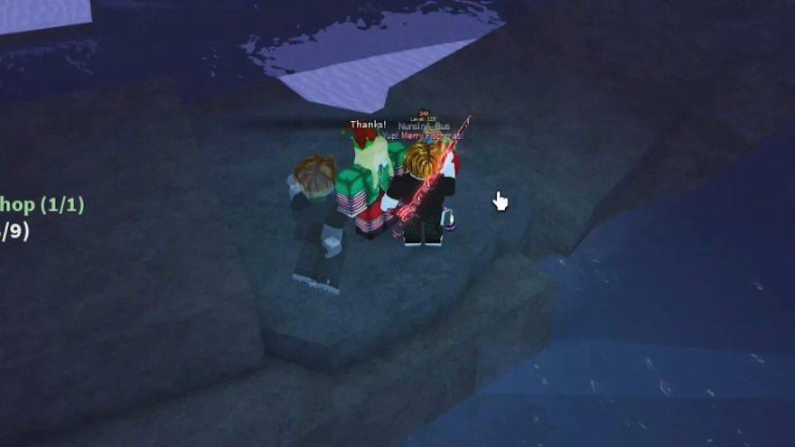 vị trí của các Elf trong Santa Quest của Fisch