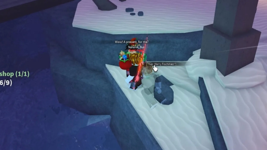 vị trí của các Elf trong Santa Quest của Fisch