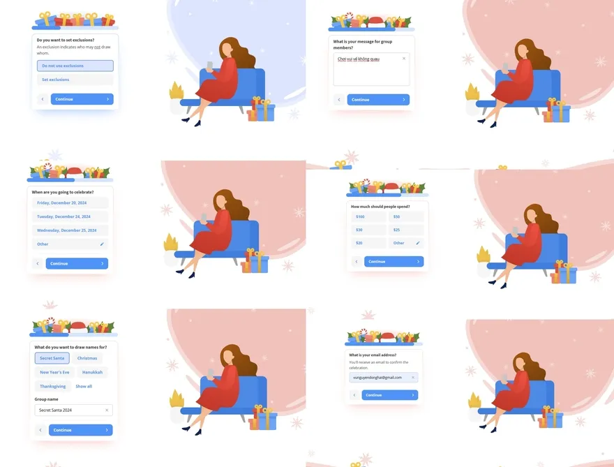 Cách chơi ông già Noel bí mật