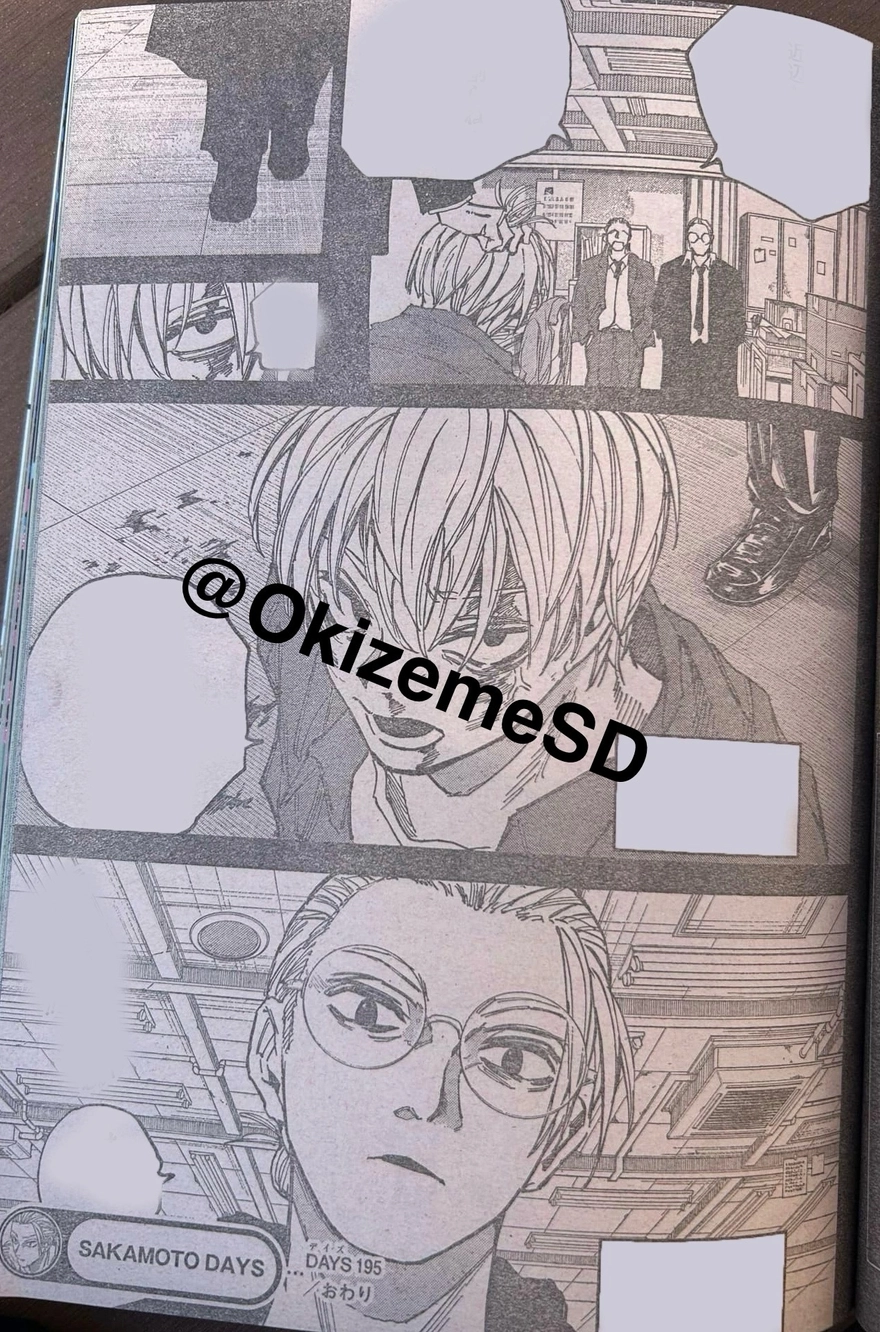 Spoiler Sakamoto Days chap 195