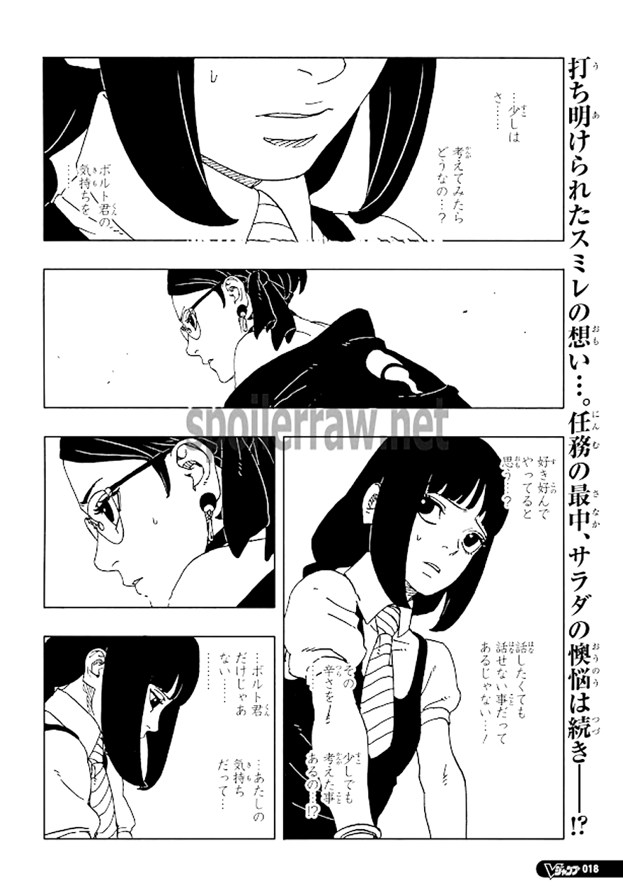 Spoiler Boruto chap 97