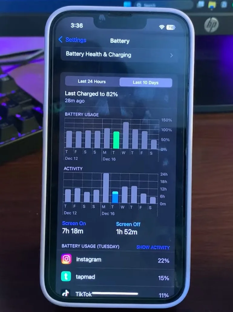 iOS 18.3 Beta 1 sau 1 tuần: Pin giảm, hiệu năng ổn
