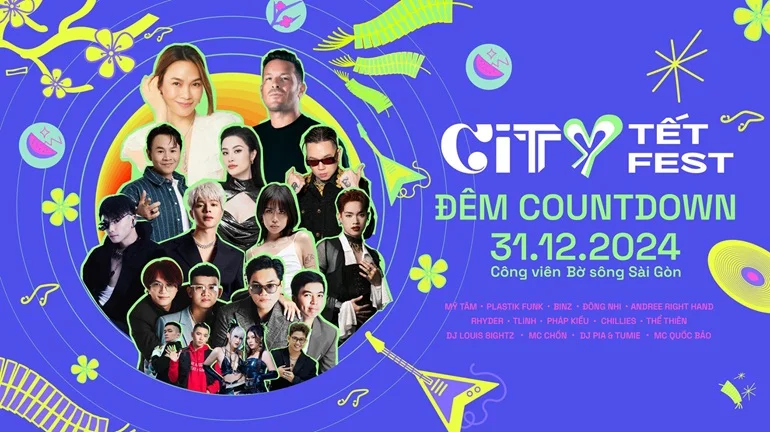 Những sự kiện Countdown 2025 đáng xem nhất ở Sài Gòn