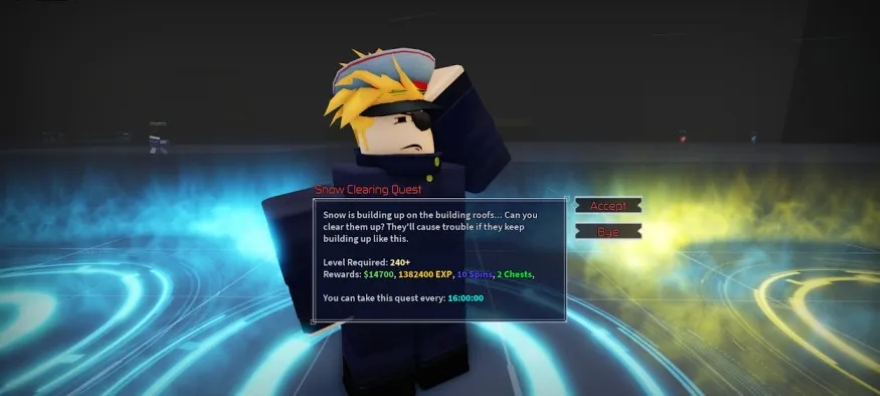 cách tăng cấp nhanh chóng trong Jujutsu Infinite