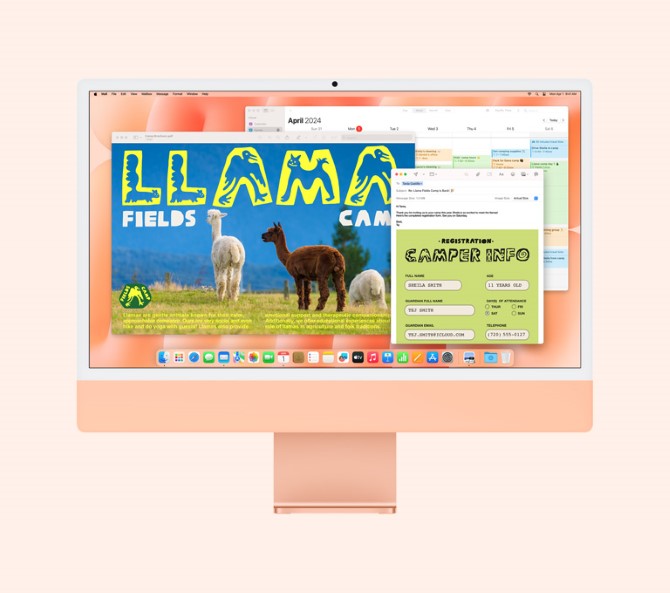 iMac M4 2024 24 inch 10CPU 10GPU 16GB 256GB SSD