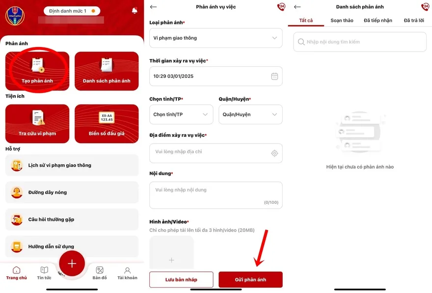 Cách báo cáo vi phạm giao thông, cơ hội nhận thưởng đến 5 triệu