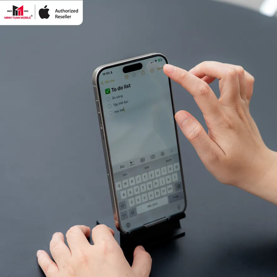 Tính năng bảo vệ mắt tối ưu chỉ iPhone 16 có