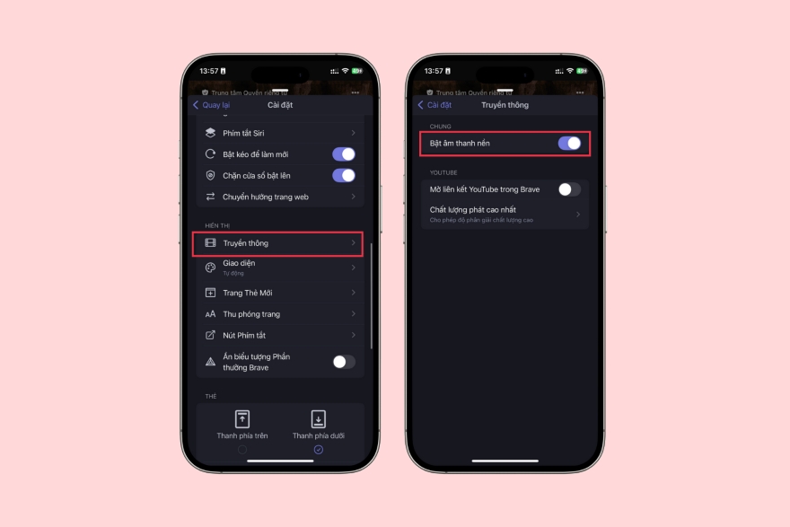 Mẹo phát nhạc YouTube khi tắt màn hình 
