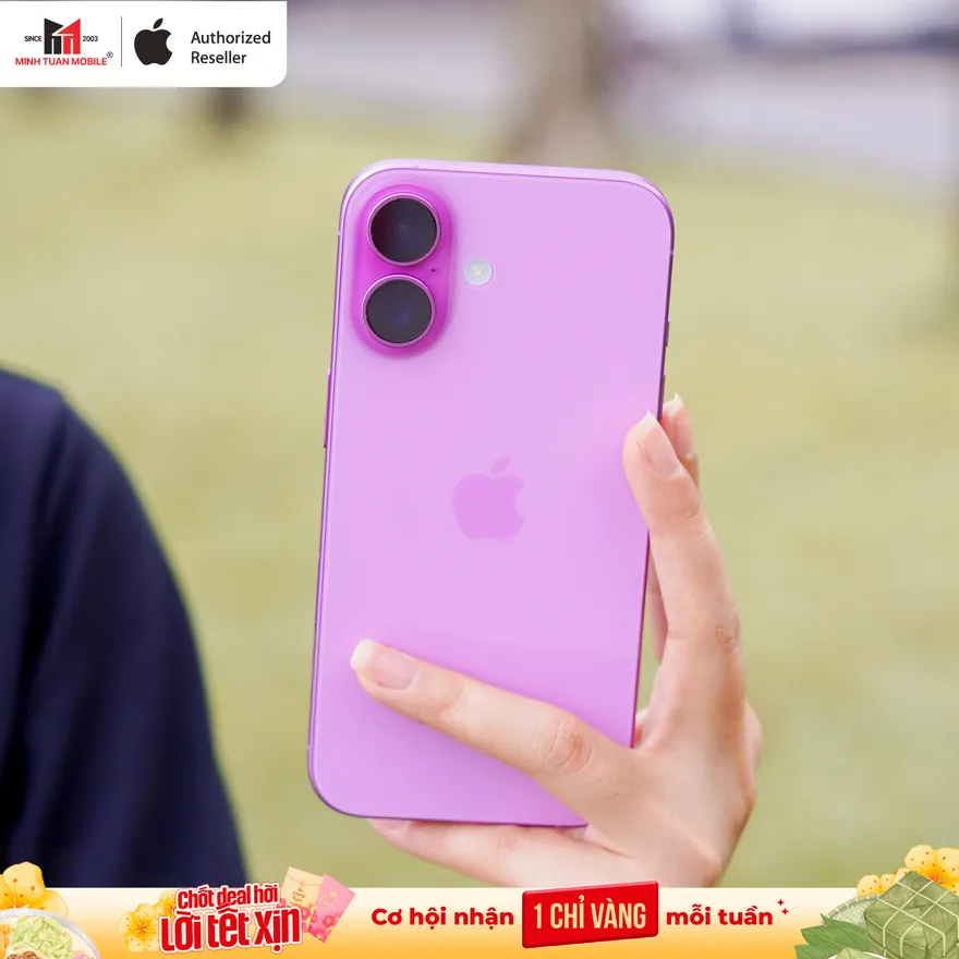 Việt Nam vô địch, iPhone 16 giảm giá sốc tại Minh Tuấn Mobile